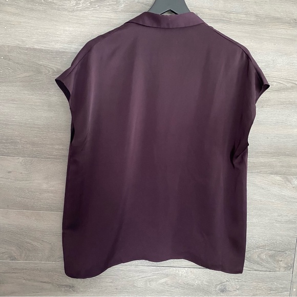 Aritzia Parkway Satin Shirt M - Picture 6 of 7